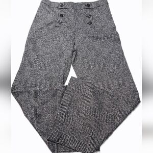 Ladies Jason Wu Black and White Plaid Knit  Dress Pants